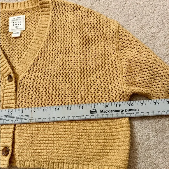 Billabong Tavi Cotton Knit Cardigan - Picture 7 of 8